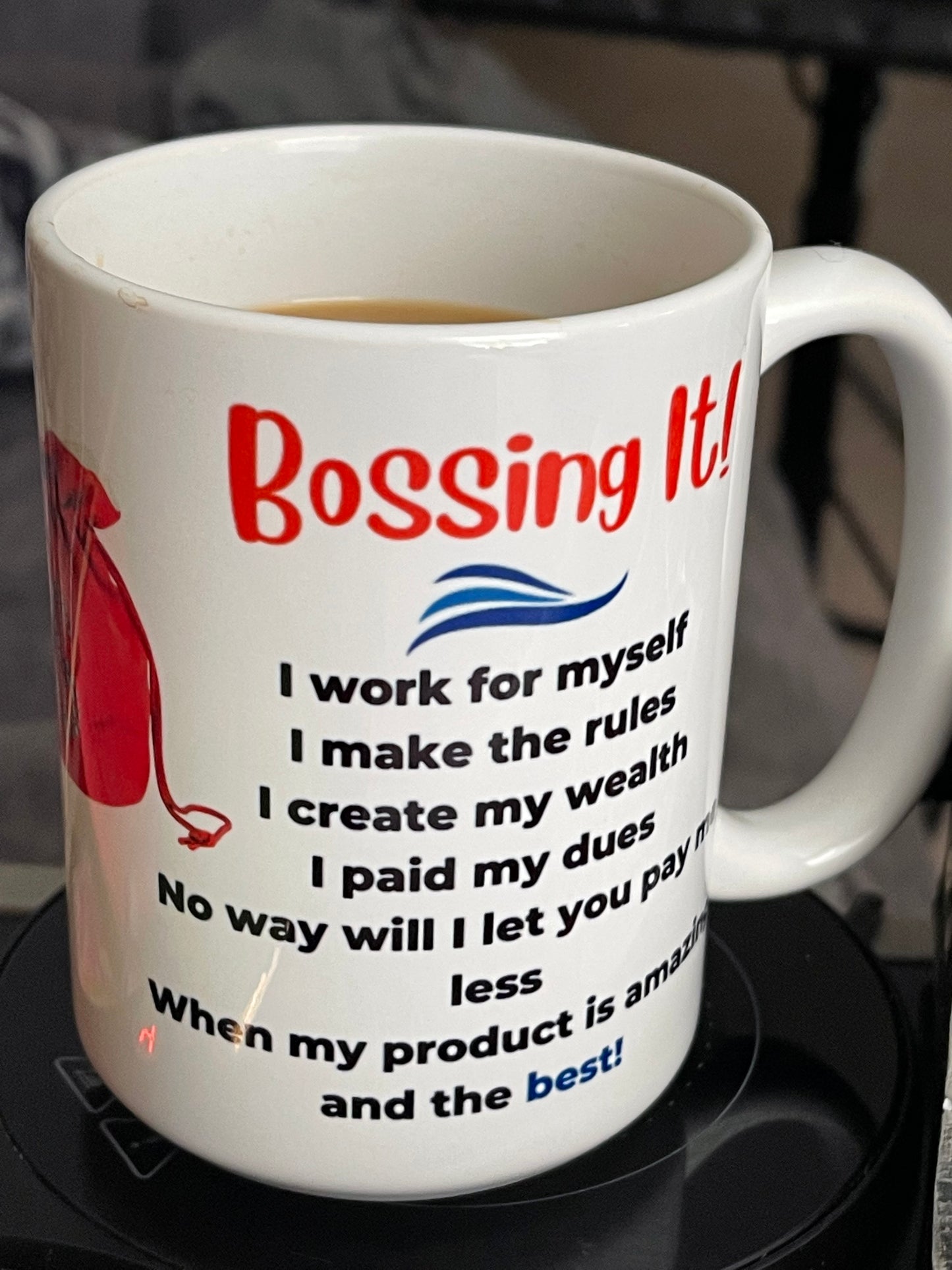 BOSSING IT (non personalized) 15oz mug