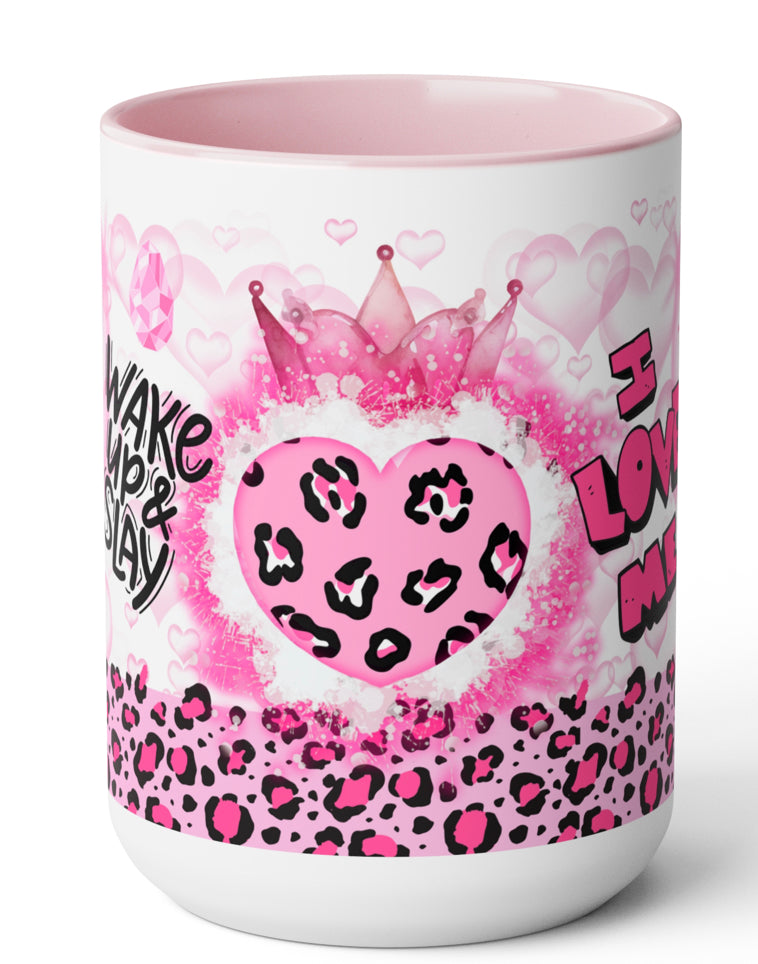 QUEEN OF HEARTS MUG (NON PERSONALIZED) 15oz