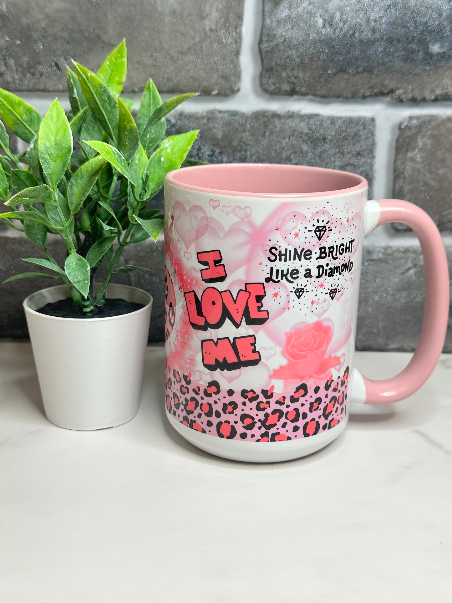 QUEEN OF HEARTS MUG (NON PERSONALIZED) 15oz