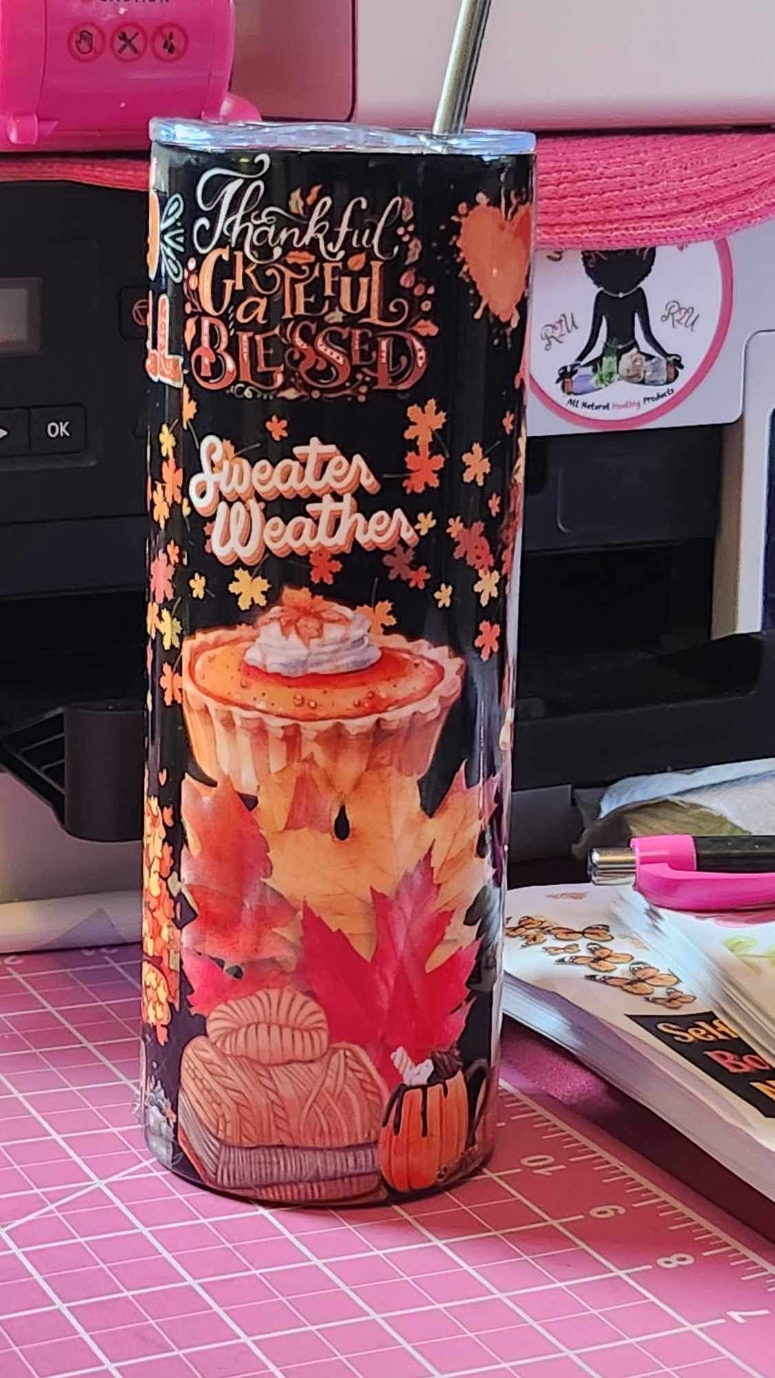 FALL SWEETNESS (Personalized) 20oz Tumbler