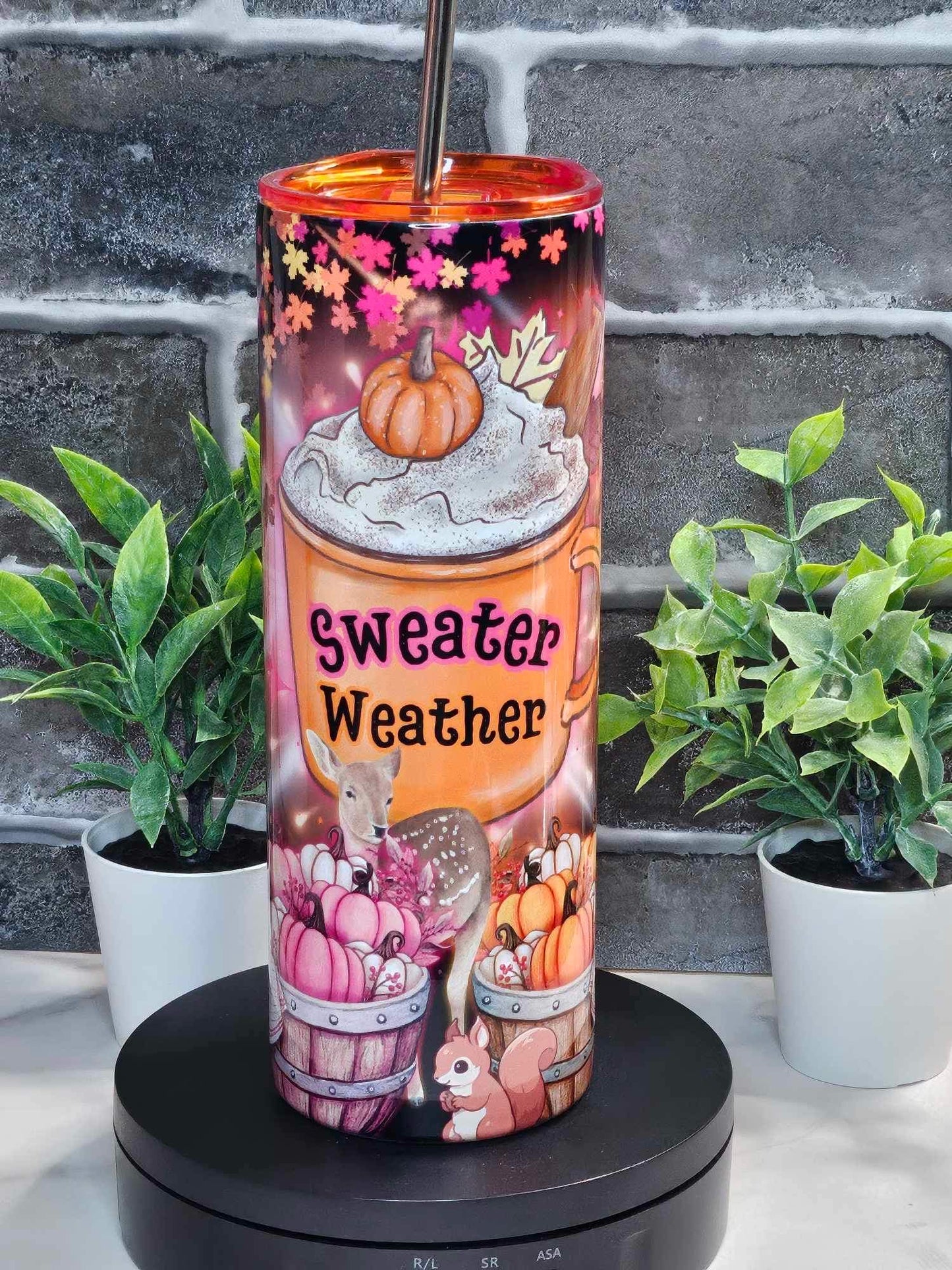 SWEATER WEATHER 20oz Tumbler  (not personalized)