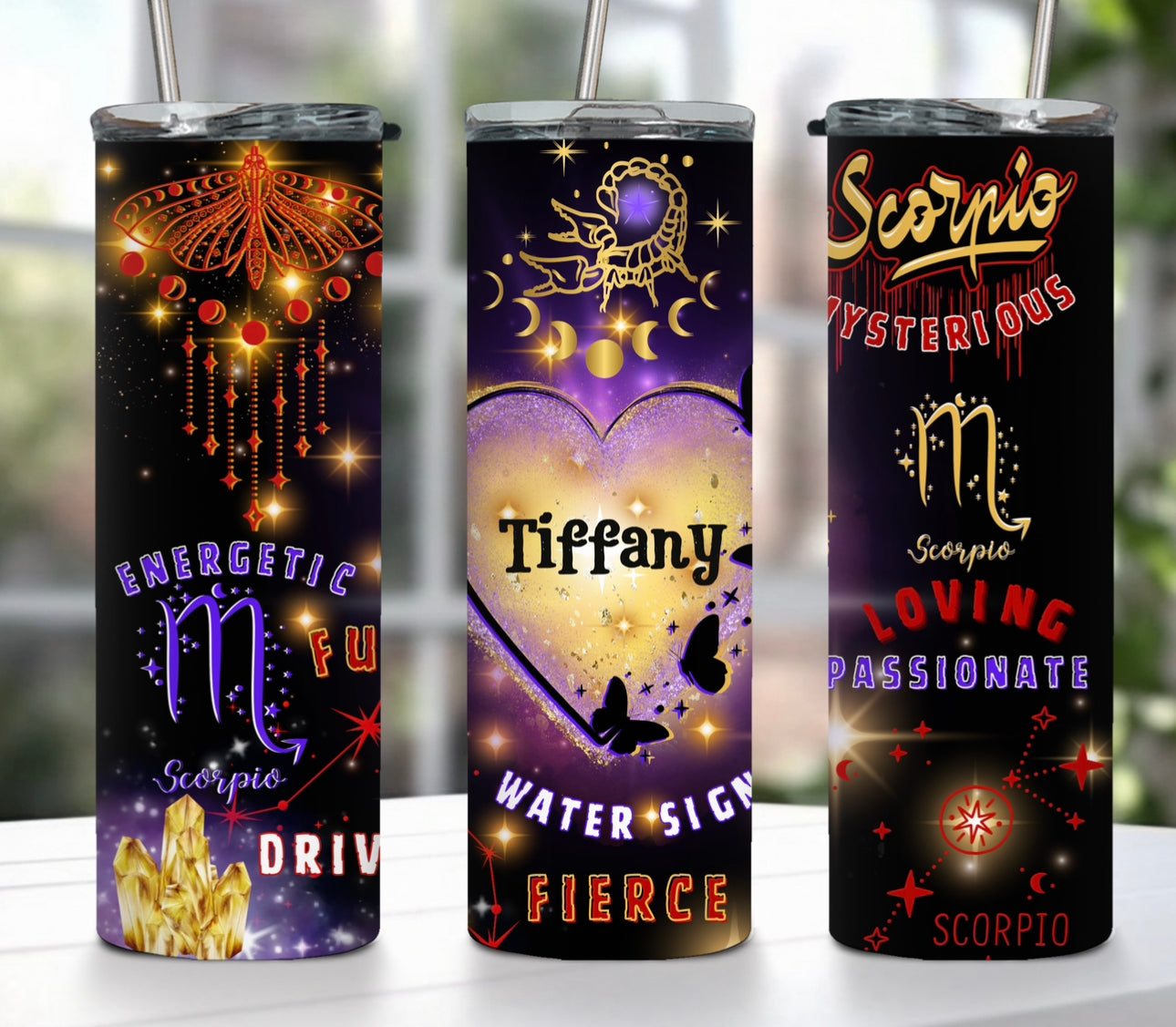 SCORPIO ZODIAC (Personalized) 20oz Tumbler