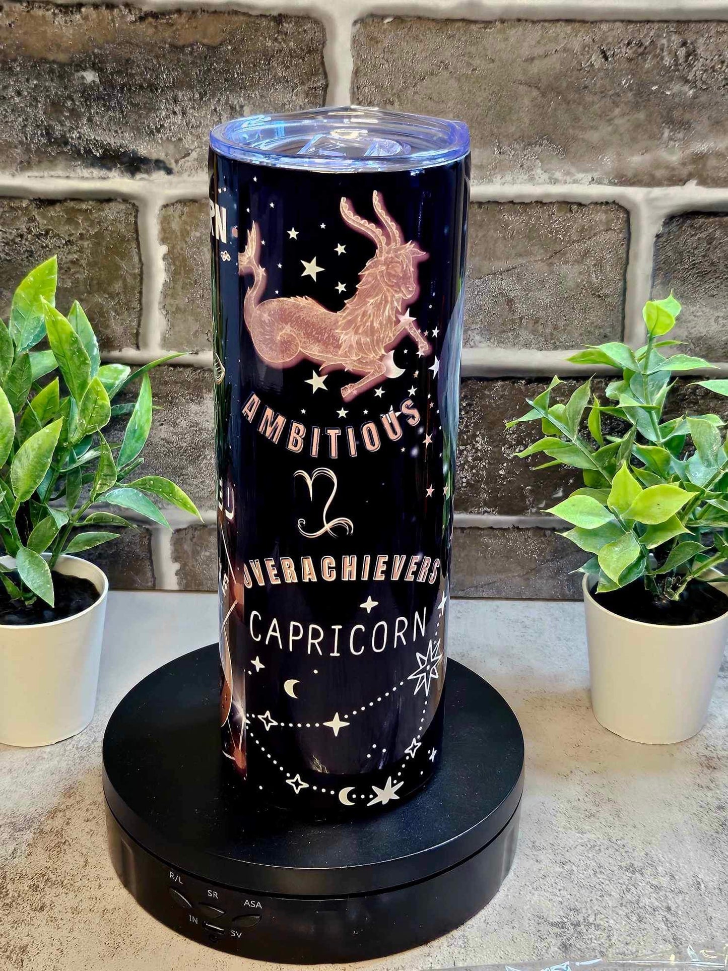 CAPRICORN ZODIAC (Personalized) 20oz Tumbler