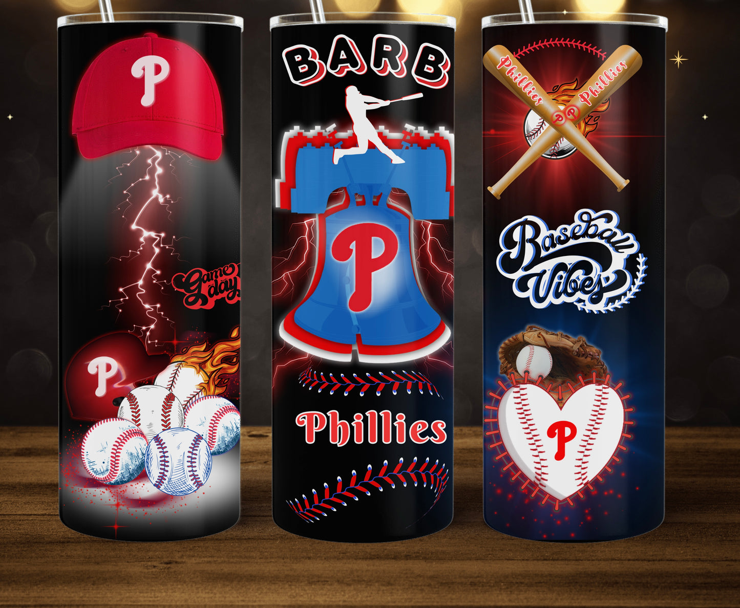 PHILLIES (Personalized) 20oz TUMBLER