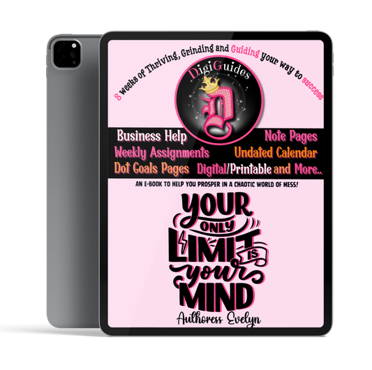 YOUR ONLY LIMIT IS YOUR MIND JOURNAL (118 Pages)