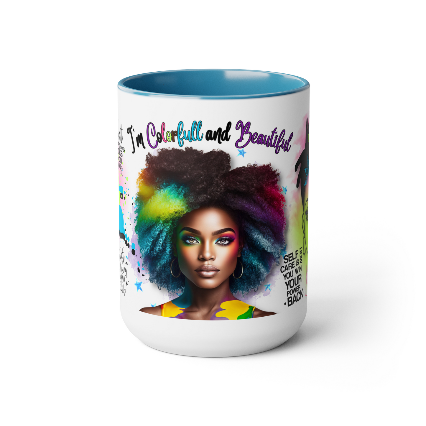 I'M COLORFULL AND BEAUTIFUL MUG (Personalized) 15oz