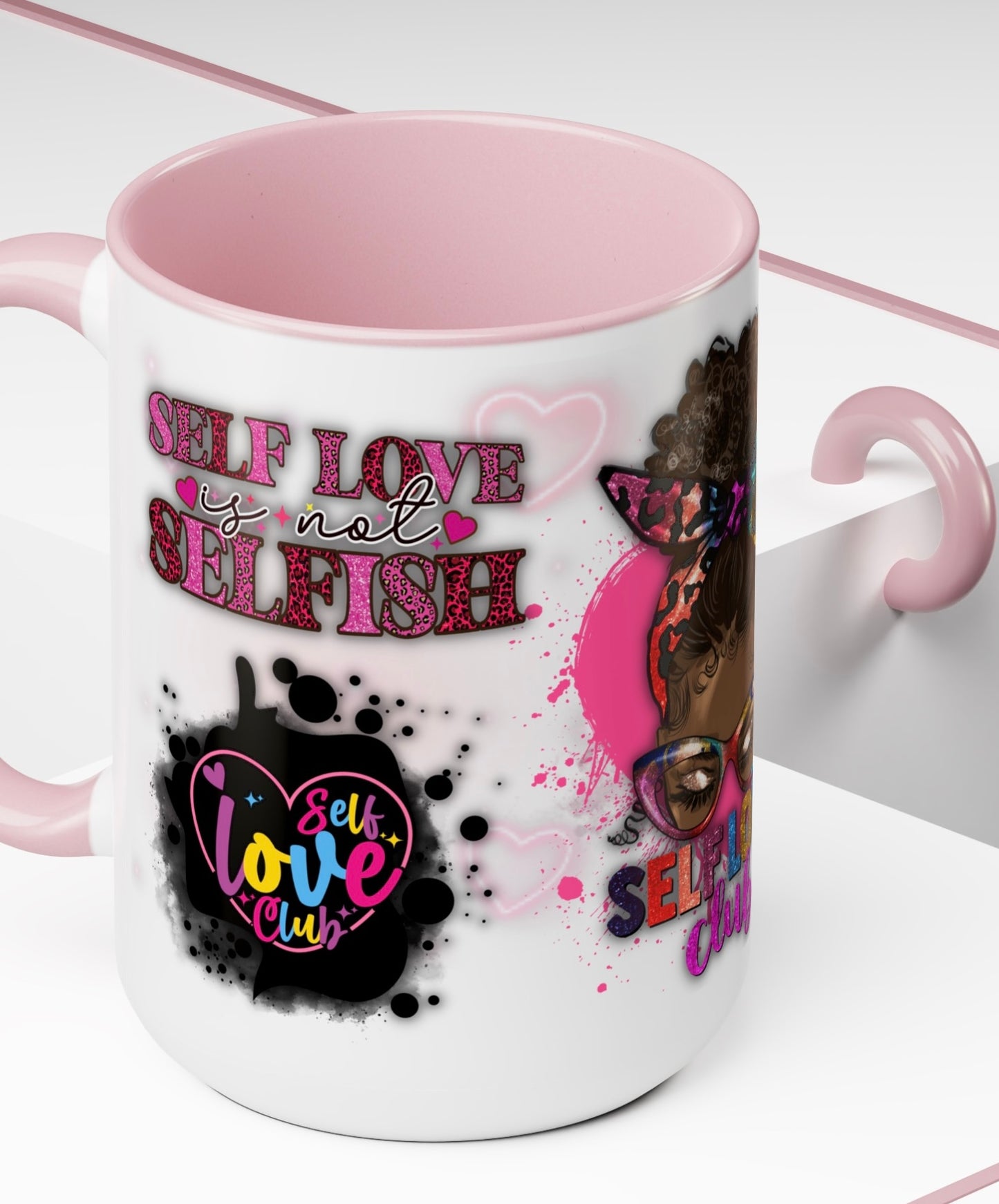 SELF LOVE CLUB MUG (Personalized) 15oz