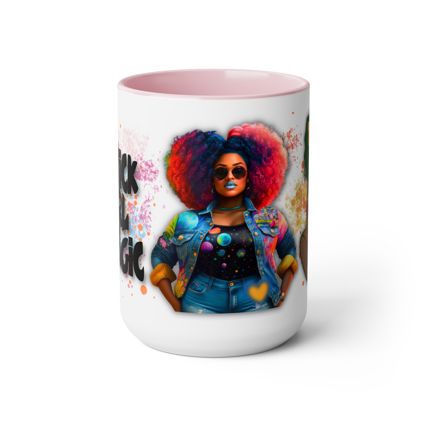 THICK GRIL MAGIC MUG (Personalized) 15oz